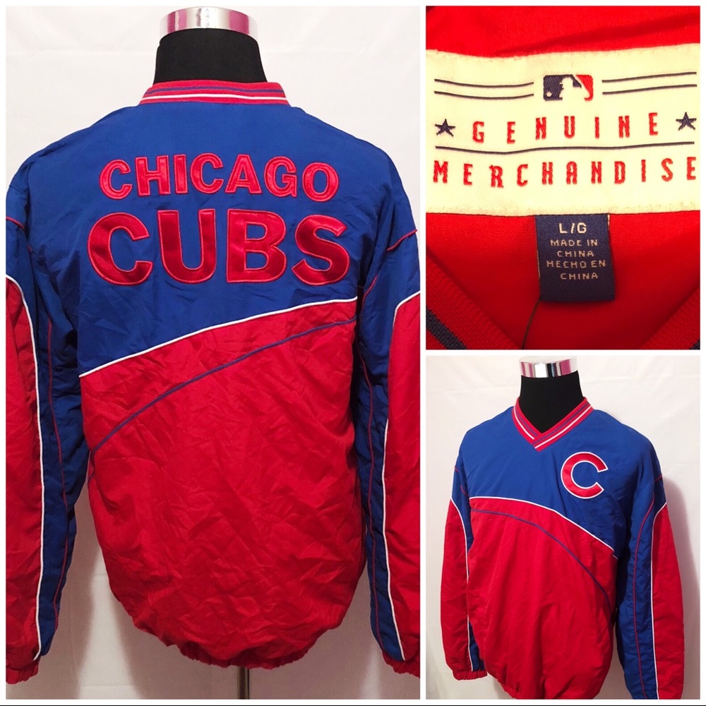 MLB Genuine Merchandise Chicago Cubs Pullover L